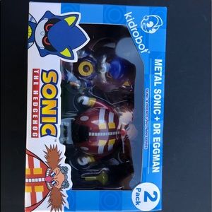 Kid robot Sonic Tails Metal Sonic and Dr Eggman